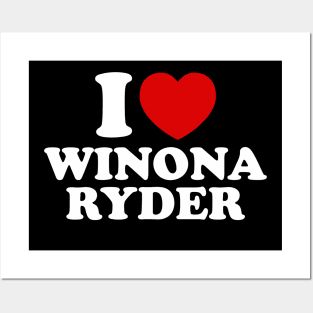 WINONA RYDER Posters and Art